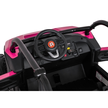 Pojazd Elektryczny RACING Road 2000 4x120W – Różowy JL218.ROZ